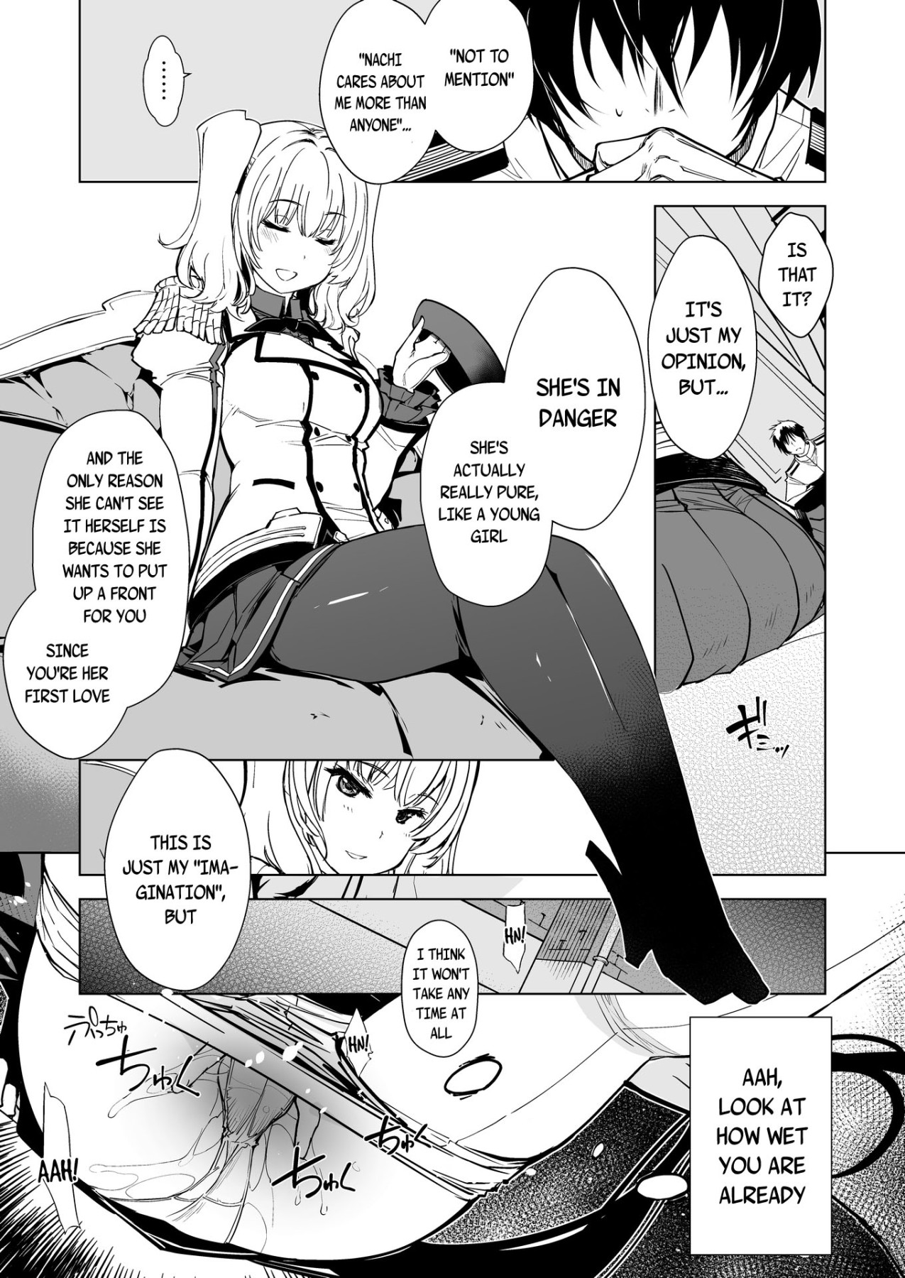 Hentai Manga Comic-Report of the Secretary Kashima 3-Read-18